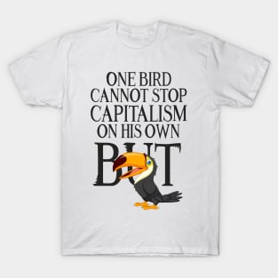 Capitalism toucan T-Shirt